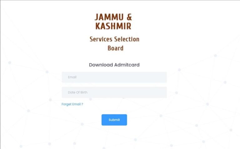 JKSSB Admit Card Notice 2026 Released: Download Hall Ticket PDF at jkssb.nic.in
