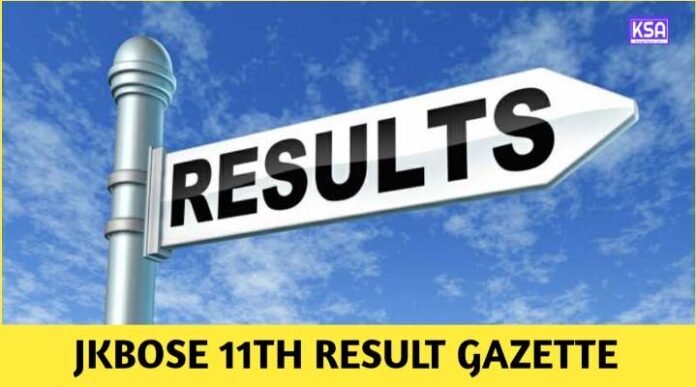 JKBOSE 11th Gazette 2024 (PDF) Download Jammu & Kashmir