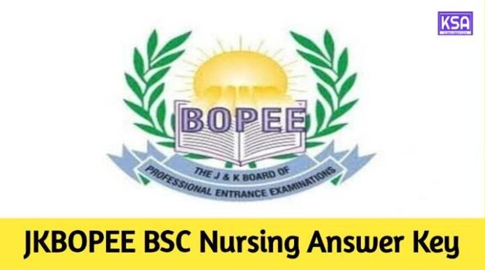 JKBOPEE Answer Key 2025 Released for CET B.Sc. Nursing, Paramedical, and Technology Courses