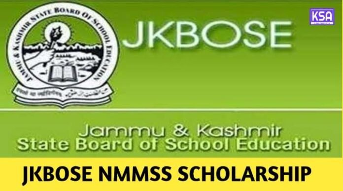 JKBOSE Announces Results for National Means-cum-Merit Scholarship Scheme (NMMSS) 2023-24 (J&K)