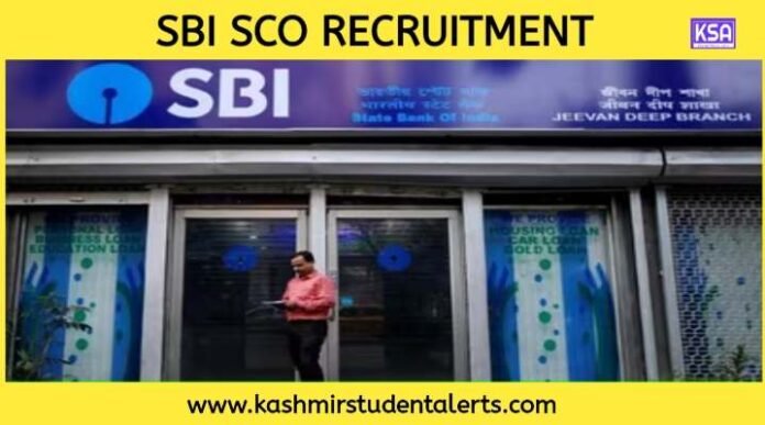 SBI SCO Recruitment 2024 Apply Online