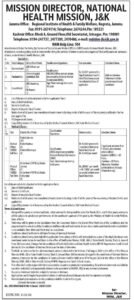 J&K NHM Recruitment 2024: Apply Now for Vacancies with Salaries Up to Rs 85,000 - Check Eligibility and Deadline