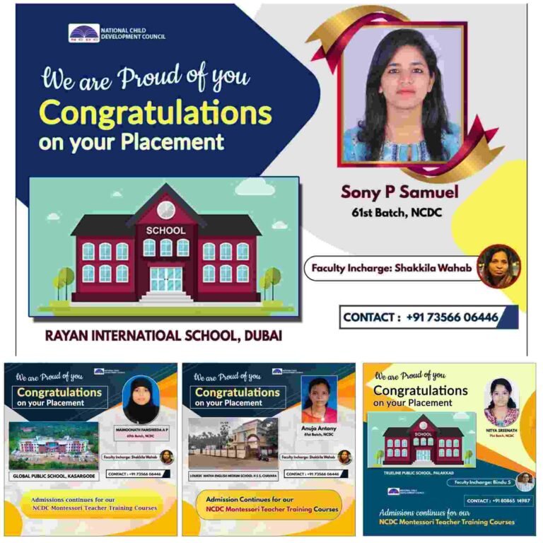 NCDC Alumni Shine Bright: Four More Secure Prestigious Teaching Positions