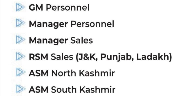 BIPL Recruitment 2024 for Manager, GM Sales & other Vacancies
