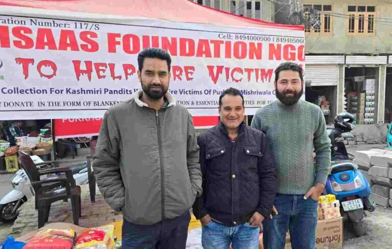 “Ehsaas Foundation extends lifeline to Purkhoo fire victims, Bringing aid and hope to displaced Families”