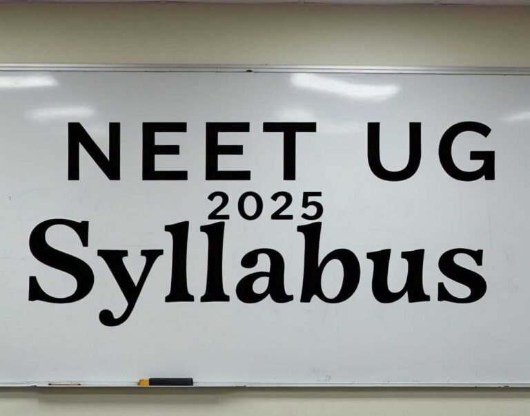NEET UG 2025 Syllabus Download PDF