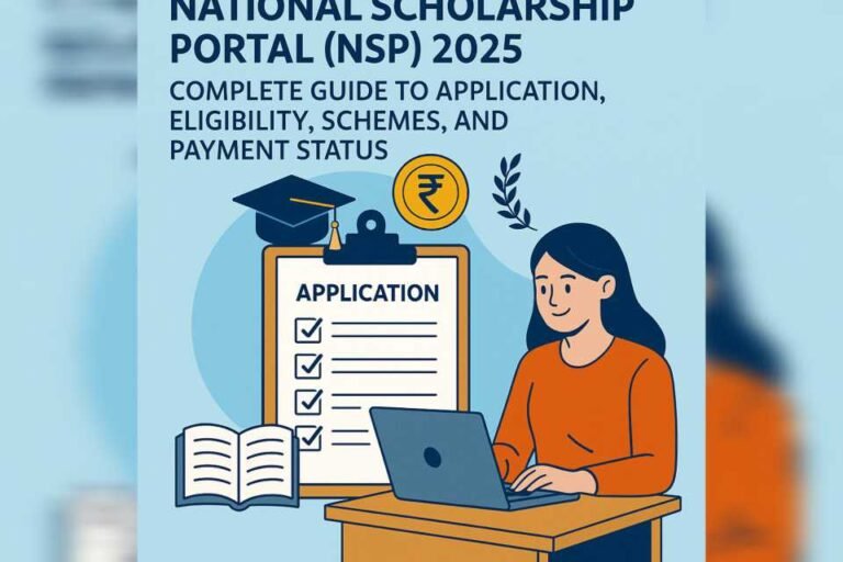 National Scholarship Portal (NSP) 2025: Complete Guide to Application, Eligibility, Schemes, and Payment Status