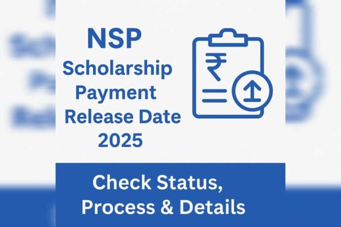 NSP Scholarship Payment Release Date 2025: Check Status, Process & Details
