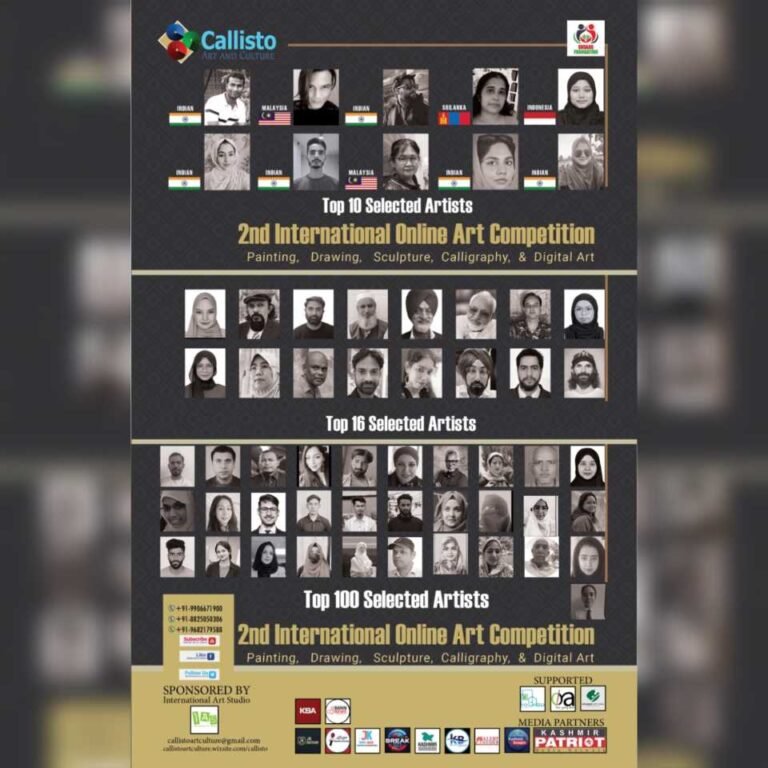 Kashmir’s Ehsaas Foundation & Callisto Art partner with World Talent in online international art competition