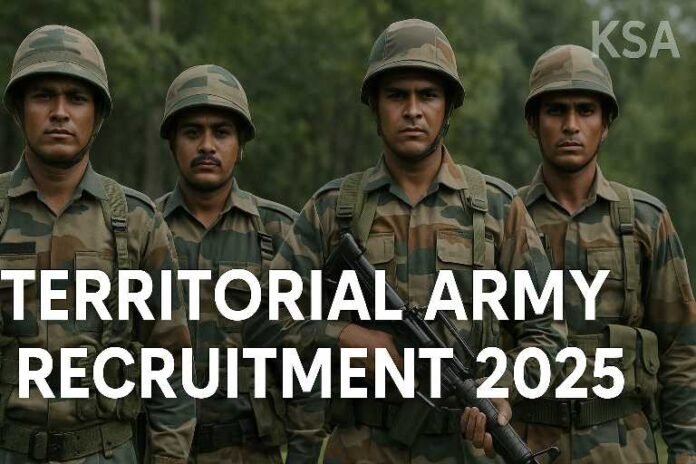 Territorial Army Recruitment 2025: Notification, Rally Schedule, Eligibility, Vacancy Details & Apply Process