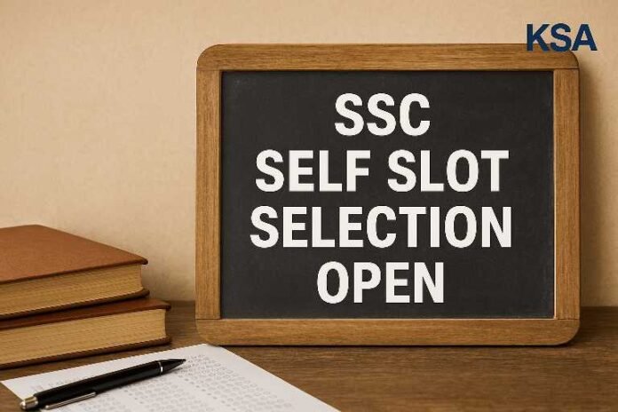 SSC Self Slot Selection 2025: Step-by-Step Guide for Junior Engineer & Sub-Inspector Exams - Dates, Process, Important Instructions