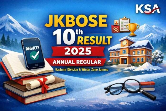 JKBOSE 10th Result 2025 Annual Regular: Result to Be Declared Soon for Kashmir & Winter Zone Jammu Students