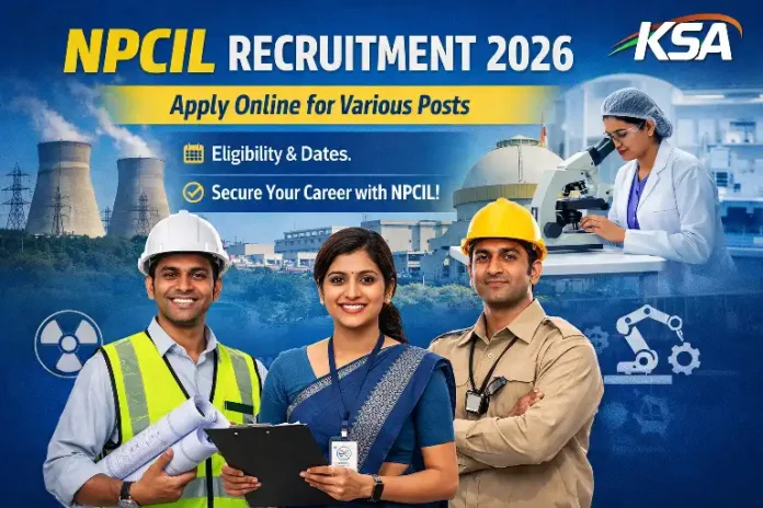 NPCIL Recruitment 2026 – Apply Online for Various Posts | Eligibility & Dates