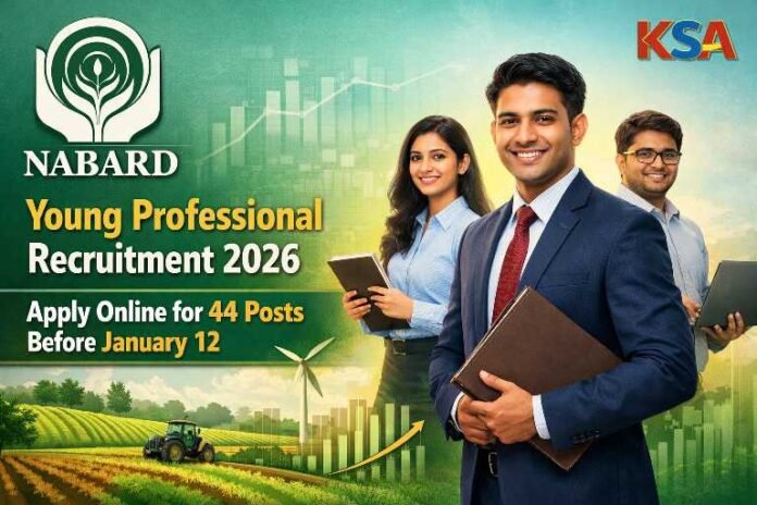 NABARD Young Professional Recruitment 2026: Apply Online for 44 Posts Before January 12