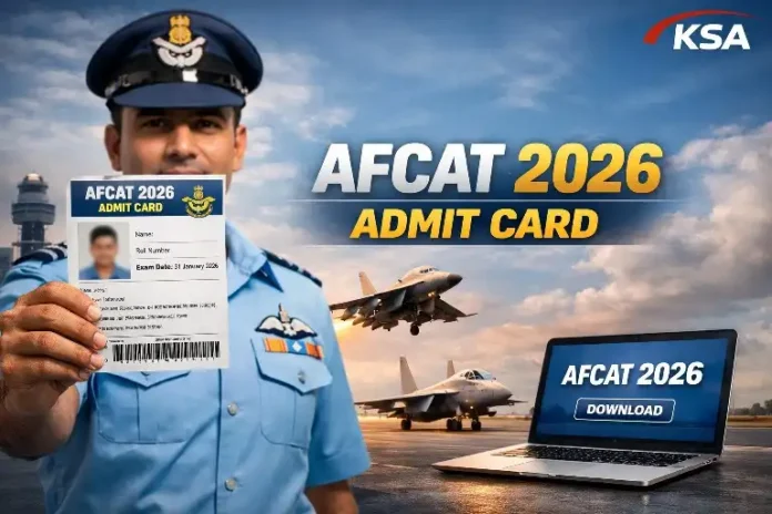 AFCAT 2026 Admit Card Released | Download Hall Ticket Now
