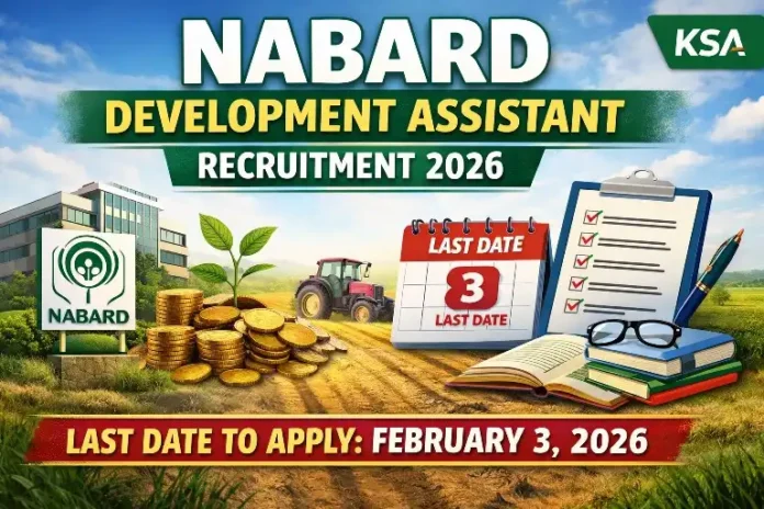 NABARD Development Assistant Recruitment 2026: Last Date Today to Apply for 162 Posts