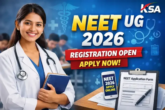 NEET UG 2026 Registration Begins at neet.nta.nic.in: Apply Online Now