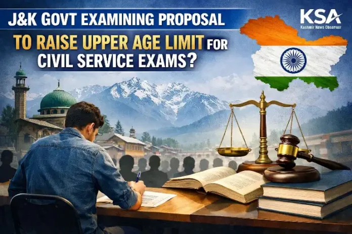 J&K Govt Reviews Proposal to Increase Upper Age Limit for Civil Services Exam