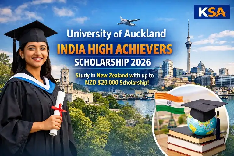 University of Auckland India High Achievers Scholarship 2026: Apply Online, Eligibility, Benefits & Last Date