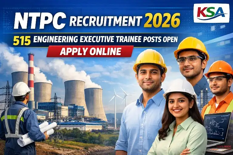 NTPC Recruitment 2026 — 515 Engineering Executive Trainee Posts Open | Apply Online