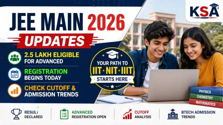 JEE Main 2026: 2.5 Lakh Eligible for Advanced; Registration Begins Today, Check Cutoff & Admission Trends