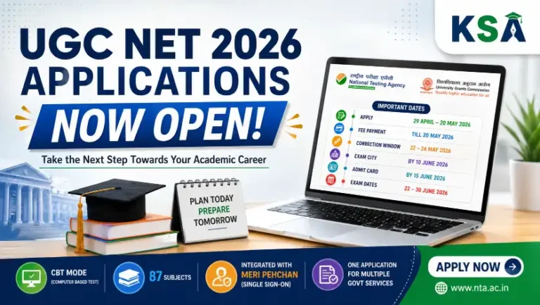 UGC NET 2026 Applications Now Open: Complete Guide, Important Dates, Eligibility & How to Apply