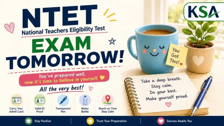 NTET Exam Tomorrow: Important Guidelines, Things to Carry & Last-Minute Tips for Candidates