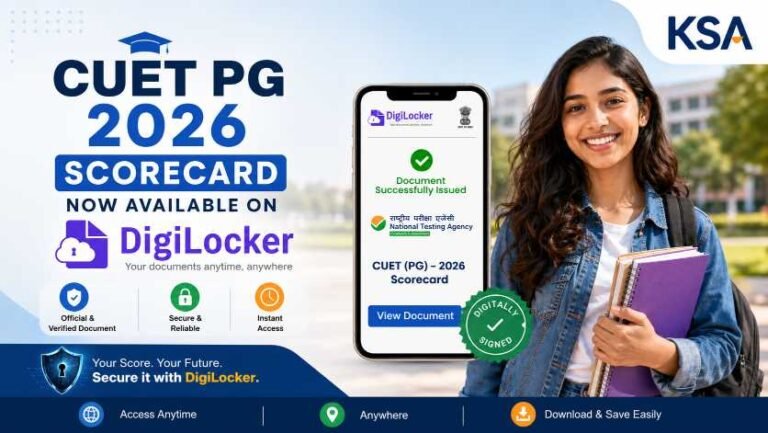 CUET PG 2026 Scorecard Released on DigiLocker – Download Your Score Easily Online