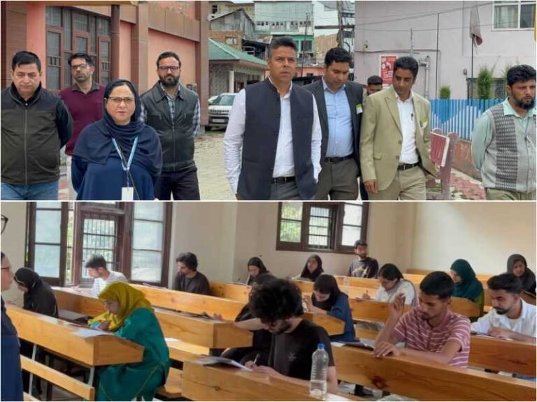NEET (UG) 2026 Conducted Smoothly in Anantnag; 9,112 Candidates Appear Across 29 Centres