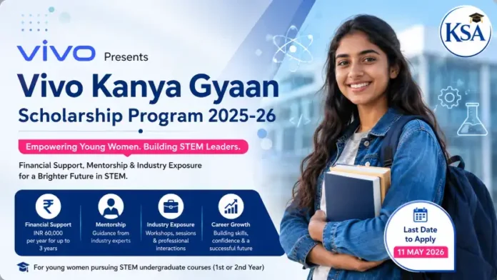 Vivo Kanya Gyaan Scholarship Program 2025-26: Complete details for STEM Students