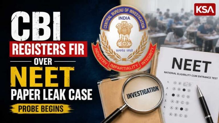 CBI Registers FIR in NEET Paper Leak Case; Probe Begins Into Alleged Exam Irregularities