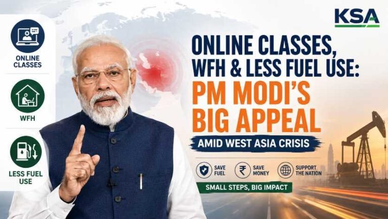 Online Classes, WFH & Less Fuel Use: PM Modi’s Big Appeal Amid West Asia Crisis